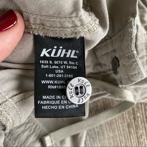 Kuhl Kontra Convertible Hiking Trail Crop Roll Tab Lightweight Stretch Size 8 - Picture 9 of 12